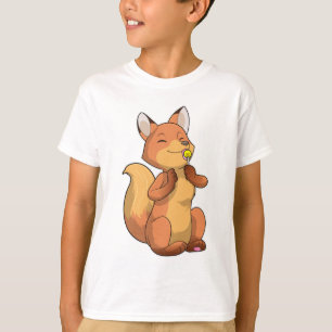T-shirt Renard avec Lollipop