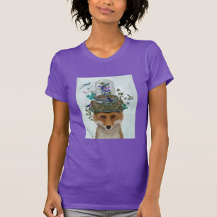 T-shirt Renard avec papillon Bell Jar