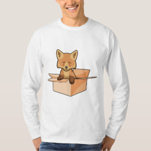 T-shirt Renard comme bébé dans la boîte