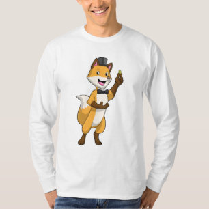 T-shirt Renard comme marié avec alliance