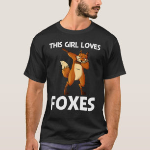 T-shirt Renard cool Pour Filles Maman Mammifère Omnivore A