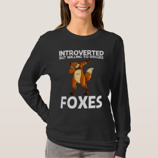 T-shirt Renard cool Pour Hommes Femmes Mammifère Omnivore 