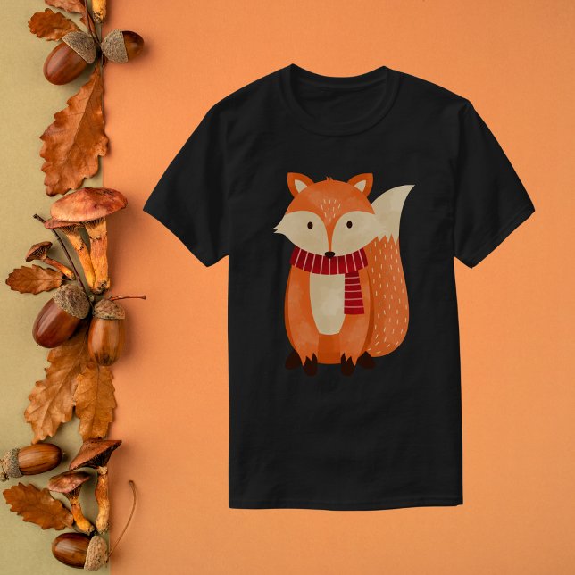 T-shirt Renard d'automne mignon (Créateur téléchargé)