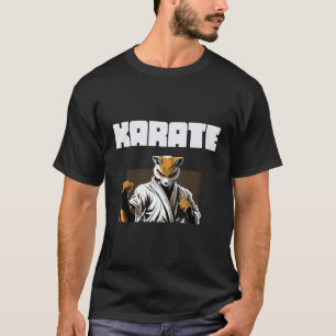 T-shirt Renard de karaté de sports de combat classiques