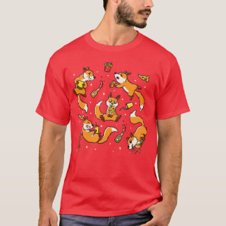 T-shirt Renard de restauration rapide par Tobe Fonseca
