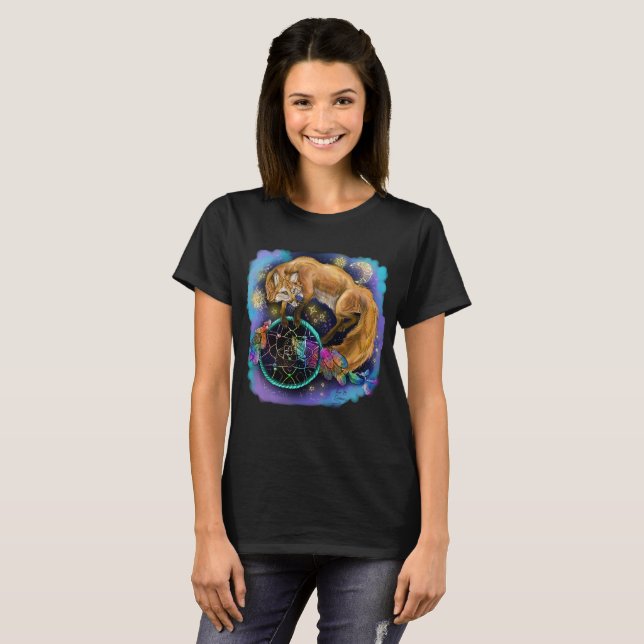 T-shirt Renard DreamCatcher (Devant entier)