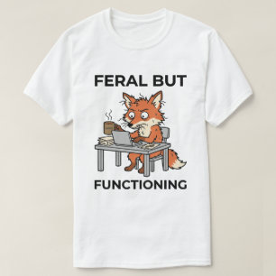 T-shirt Renard Drôle mais Fonctionnel au Bureau