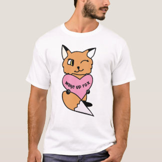 T-shirt Renard et Cœur