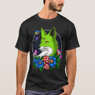 T-shirt Renard Extraterrestre