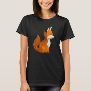 T-shirt Renard génétique Abstrait animal sauvage