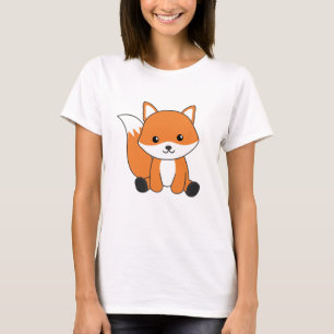 T-shirt Renard mou Forêt Renard rouge renard