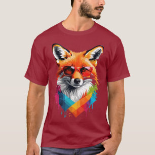 T-shirt Renard rouge