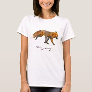 T-shirt Renard rouge sauvage Wearable Art