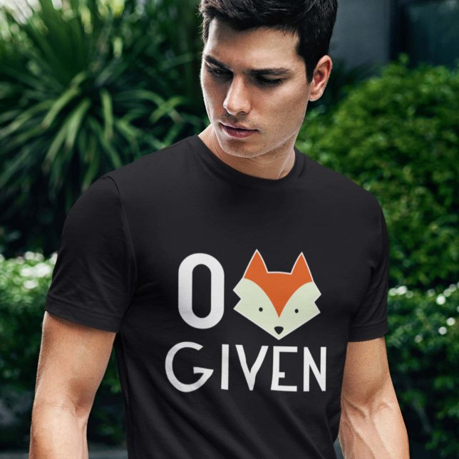 T-shirt Renard zéro donné (Zero Fox Given T-Shirt)