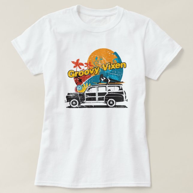 T-shirt Renarde super Woodie T (Design devant)
