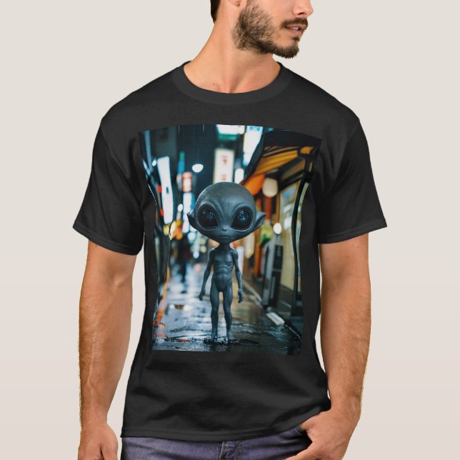 T-shirt "Rencontre cosmique" (Devant)