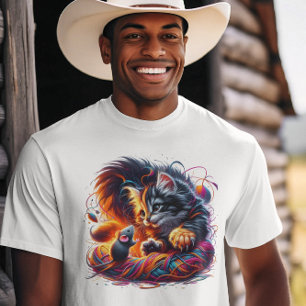 T-shirt Rencontre en gros : Kitten et souris