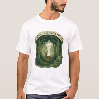 T-Shirt Rencontre entre les arbres Forêt Arche