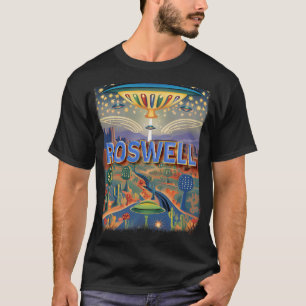 T-shirt Rencontre extraterrestre à Roswell Nouveau-Mexique