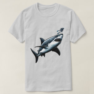 T-shirt Rencontre Megalodon