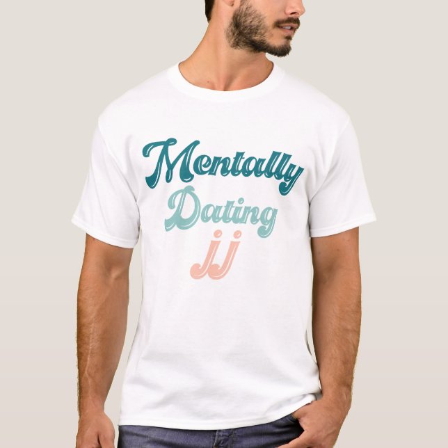 T-shirt Rencontre Mentale JJ Funny Sarcastique (Devant)