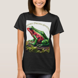 T-shirt Rencontre Précieuse de la Nature Grenouille Pastèq