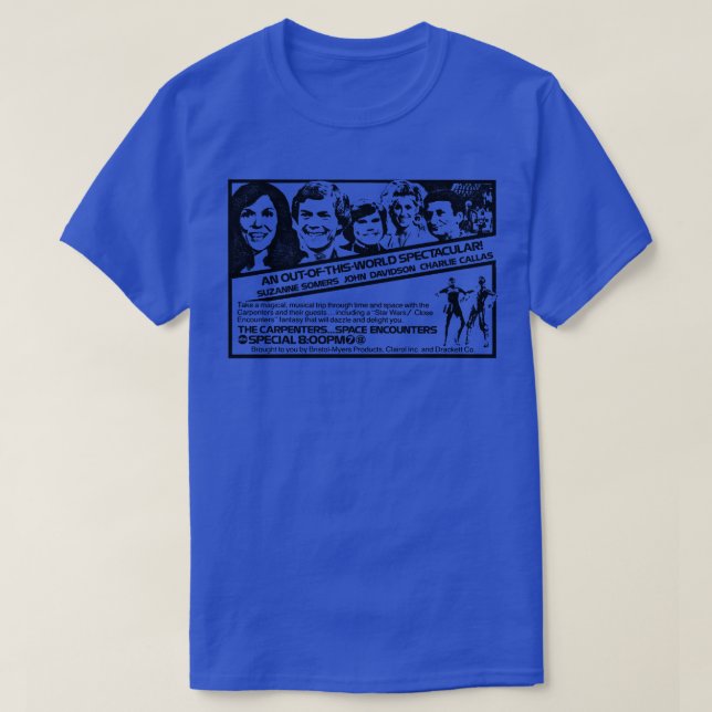 T-shirt Rencontres de l'espace de penters (Design devant)