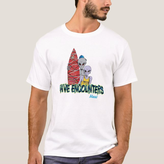 T-shirt Rencontres de vague (Devant)