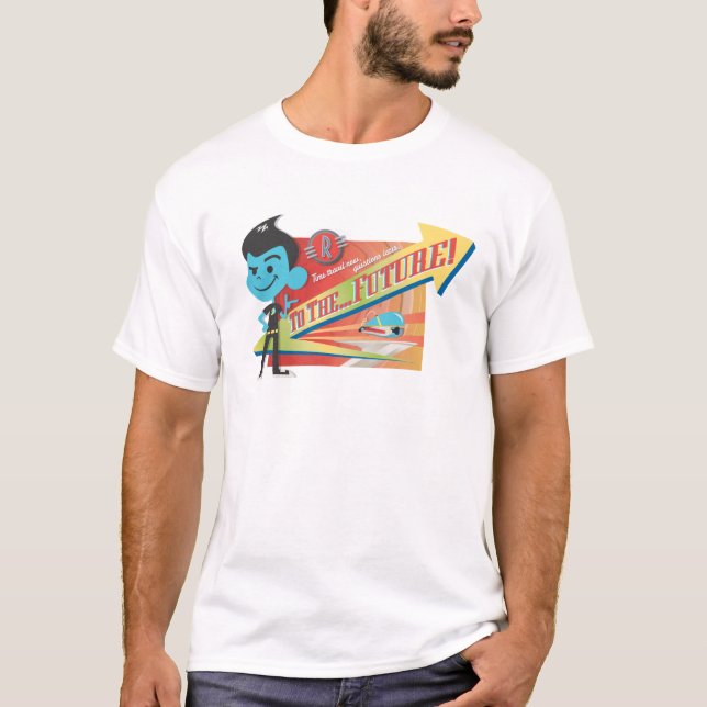 T-shirt Rencontrez Le Wilbur Robinsons "À L'Avenir!"Disney (Devant)