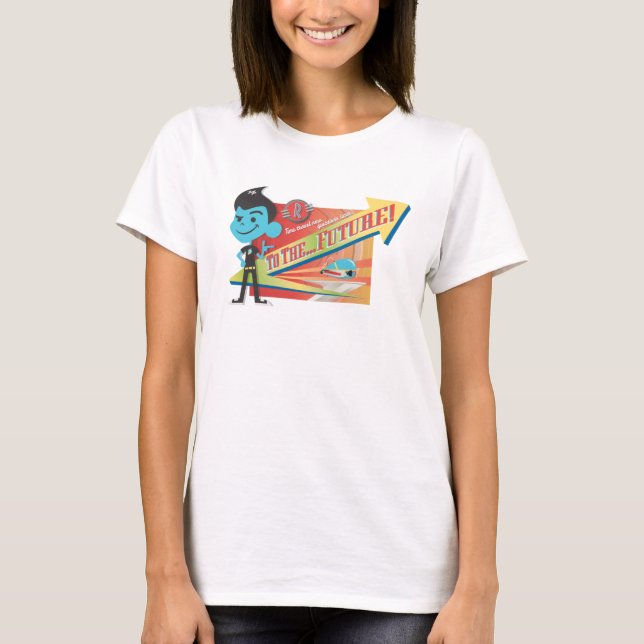 T-shirt Rencontrez Le Wilbur Robinsons "À L'Avenir!"Disney (Devant)