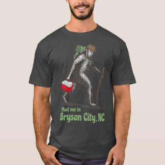 T-shirt Rencontrez-moi à Bryson City Caroline du Nord NC B
