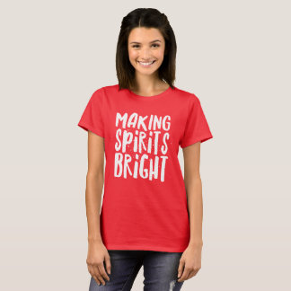 T-shirt Rendant des spiritueux lumineux
