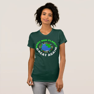 T-shirt Rendez notre planète grande encore