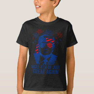 T-shirt Rendre 4 juillet grand encore Hommes Drapeau améri