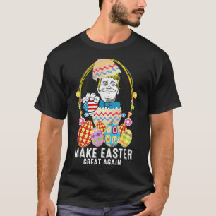 T-shirt Rendre à Pâques sa grandeur Trump drôle Oeuf de Pâ