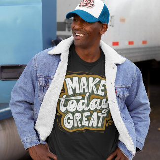 T-shirt Rendre aujourd'hui grand l Cool graphique hommes n