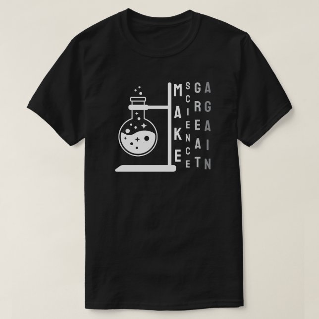 T-shirt Rendre la science (Design devant)
