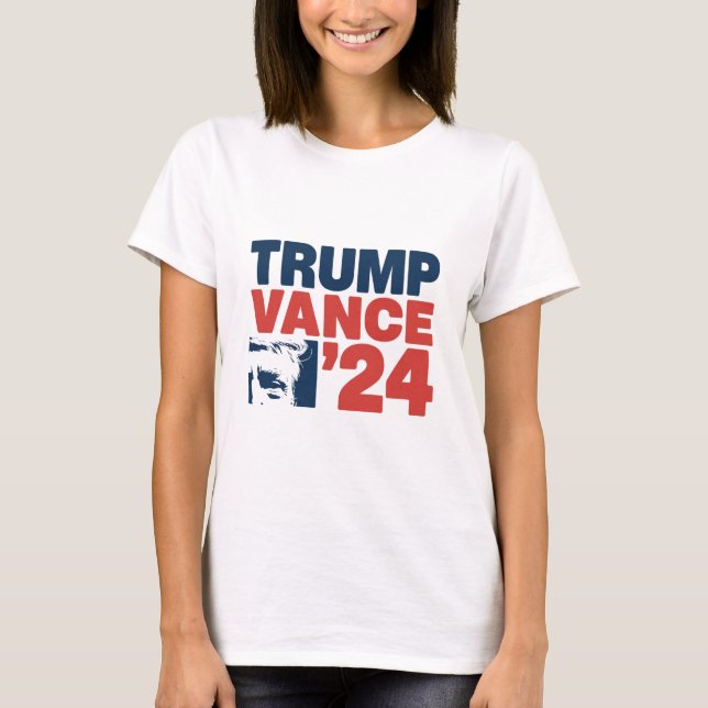 T-shirt Rendre l'Amérique en sécurité Trump Vance 2024 MAG (Devant)