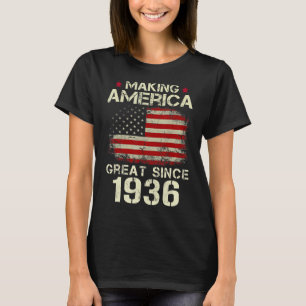 T-shirt Rendre l'Amérique grande depuis 1936 Cadeaux Vinta