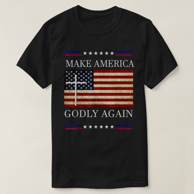 T-shirt Rendre l'Amérique saine   (Design devant)
