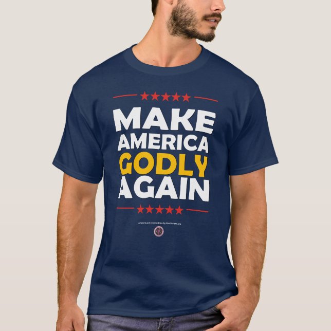 T-shirt Rendre l'Amérique saine (Devant)
