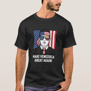 T-shirt Rendre le Venezuela à nouveau grand Politique Lati