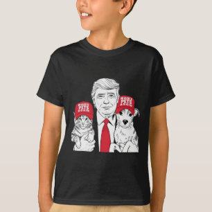 T-shirt Rendre les animaux en sécurité à l'élection Mega T