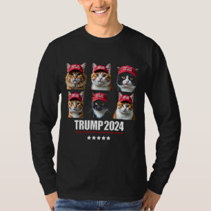 T-shirt Rendre les chats en sécurité à l'élection de Maga