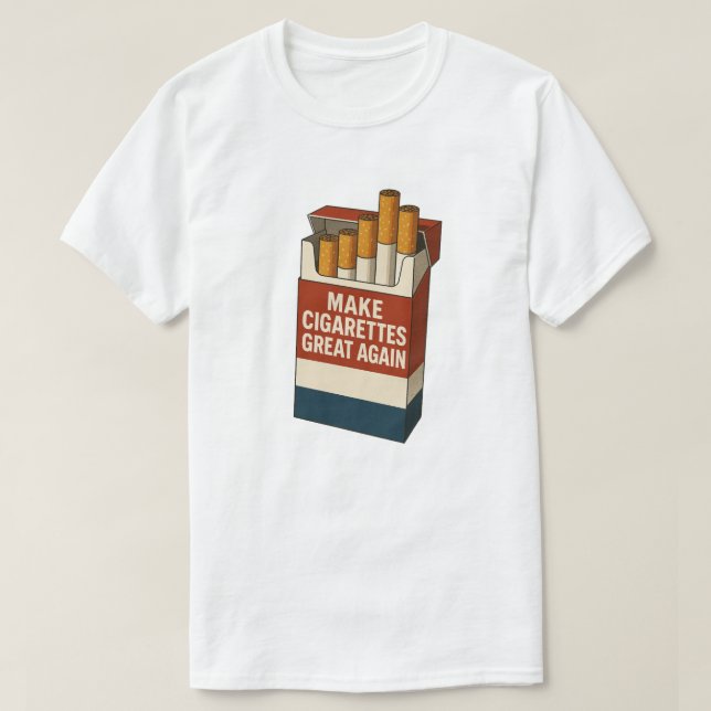 T-shirt rendre les cigarettes plus agréables (Design devant)