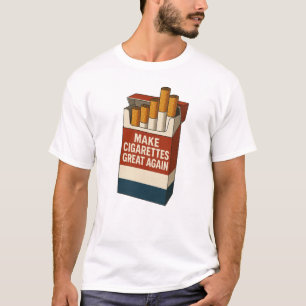 T-shirt rendre les cigarettes plus agréables