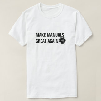 T-SHIRT RENDRE LES MANUELS GRANDS MAJ DE NOUVEAU