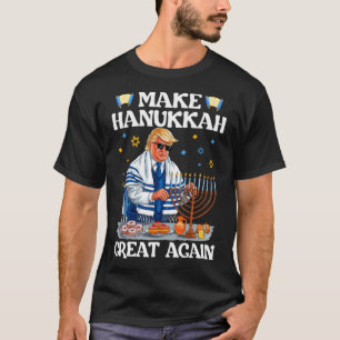 T-shirt Rendre sa grandeur à Hanoukka Trump Juif Ugly Chan