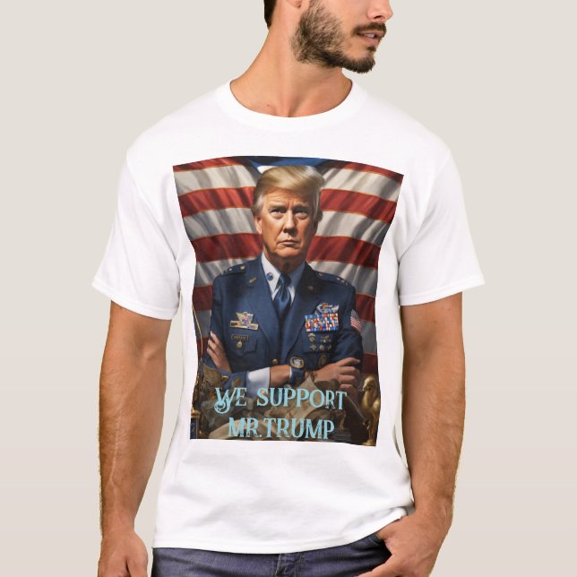 T-shirt "Rendre sa grandeur à l'Amérique" (Devant)