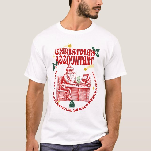 T-shirt Rendre votre saison financière agréable et brillan (Devant)